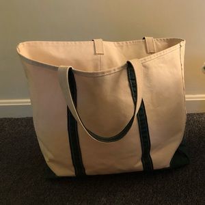 Extra large canvas tote